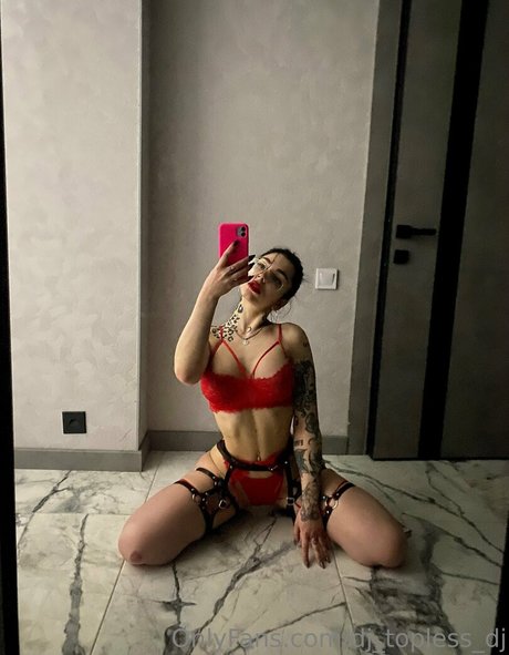 dj topless dj adult model image