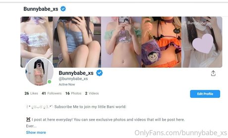 bunnybabe xs free model images