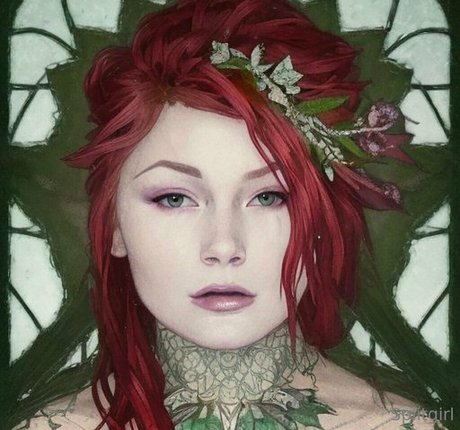 split girl high quality model image