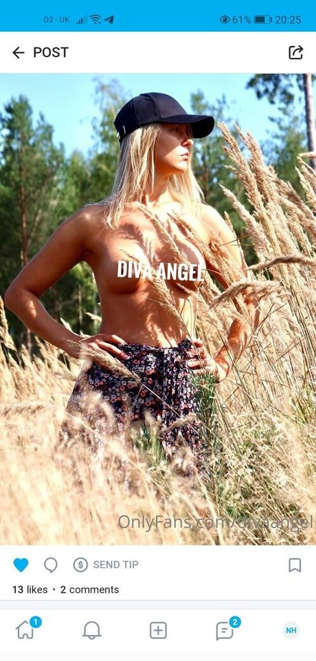 Diva Angel erotic star photo