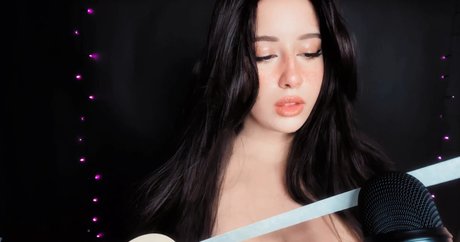 Shiny ASMR model pornographic photo