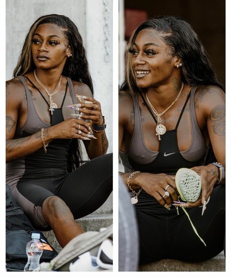 Sha Carri Richardson model exclusive pictures