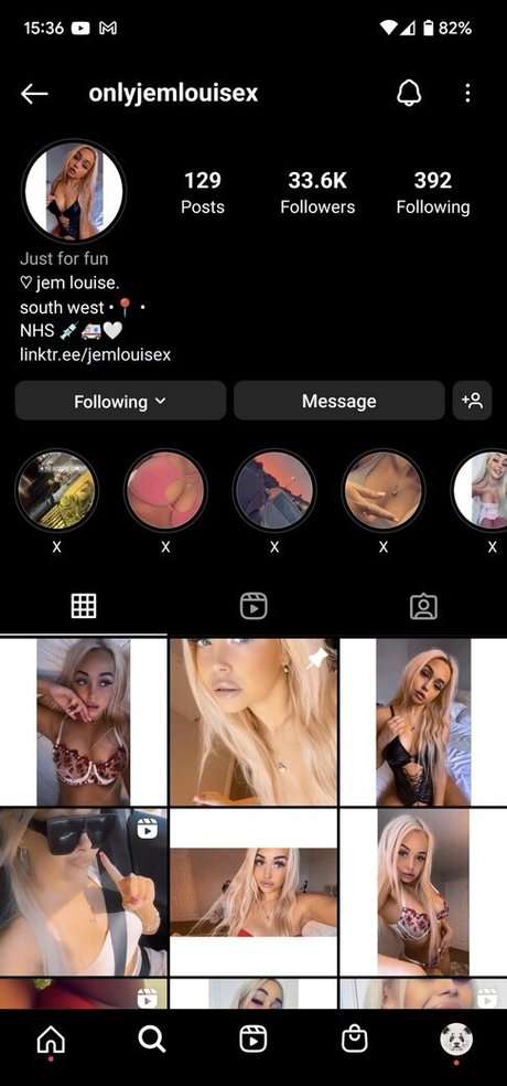 Onlyjemlouisex model beautiful pics