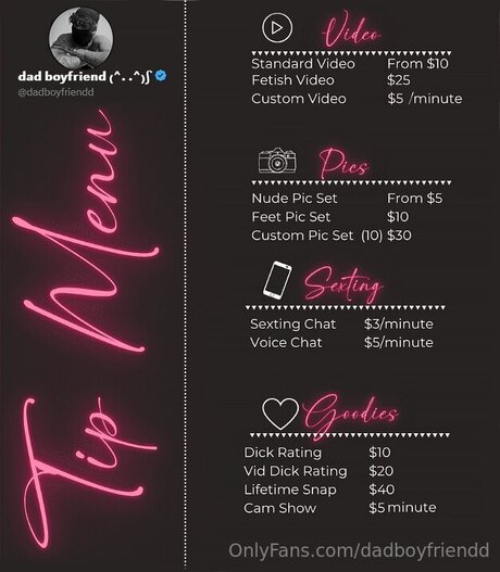 Dadboyfriendd high quality model images