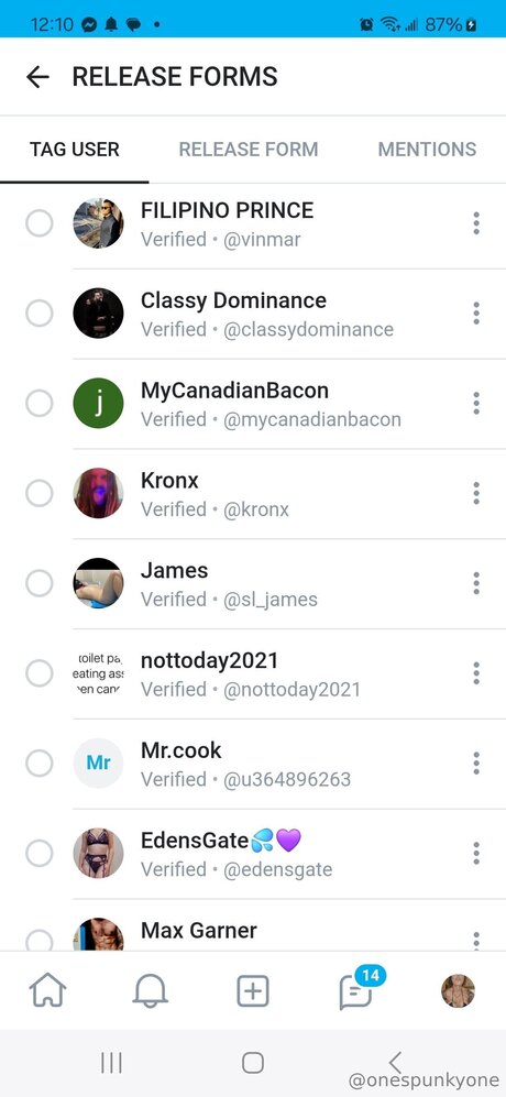 Onespunkyone adult star pic