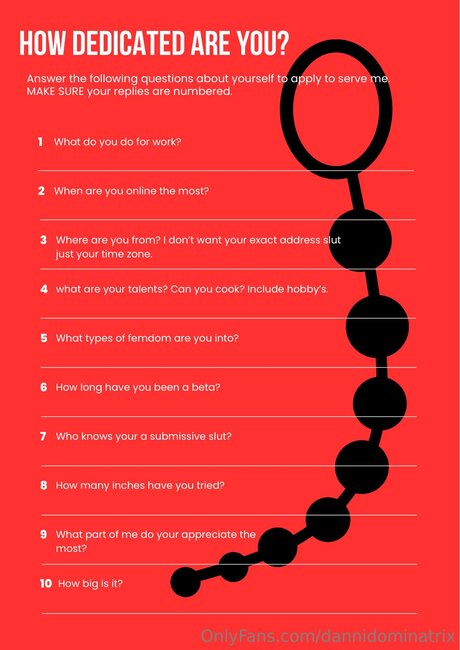 Dannidominatrix model best picture