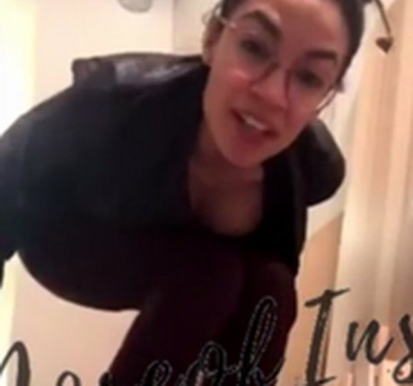 Alexandria Ocasio Cortez high quality pornstar image