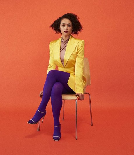 Nathalie Emmanuel erotic pornstar img