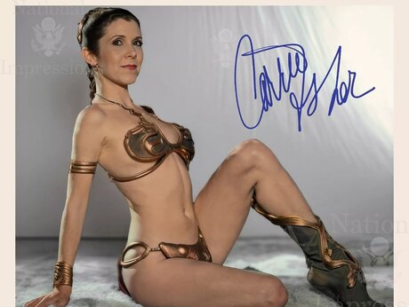 Carrie Fisher pornstar erotic img