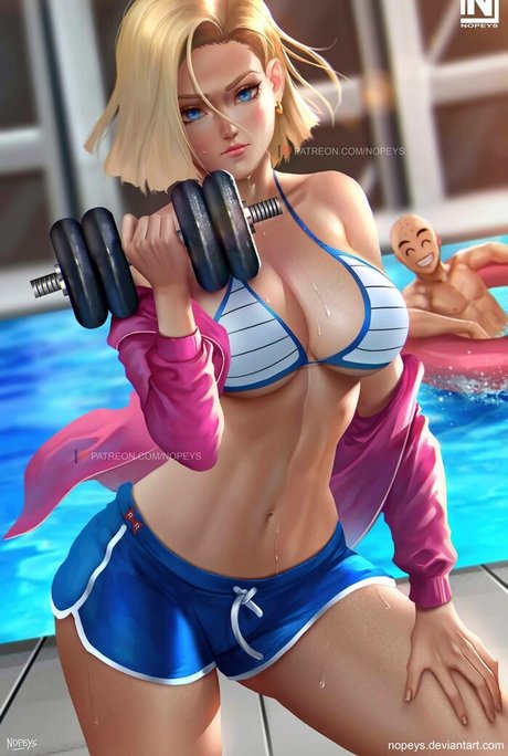 Dragon Ball Z model porn photos