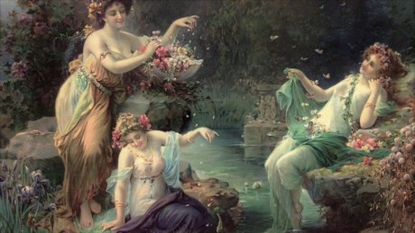 Nymphviolettablu art actress photo