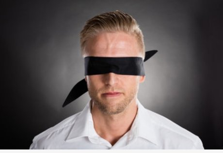 Blindfold Bottom model adult image