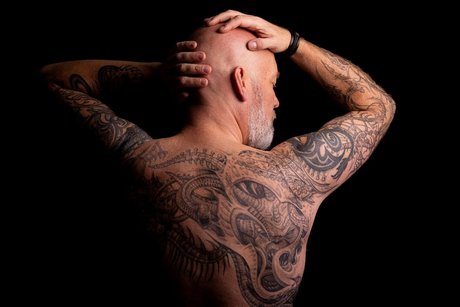 Bearded vegan daddy erotic pornstar image