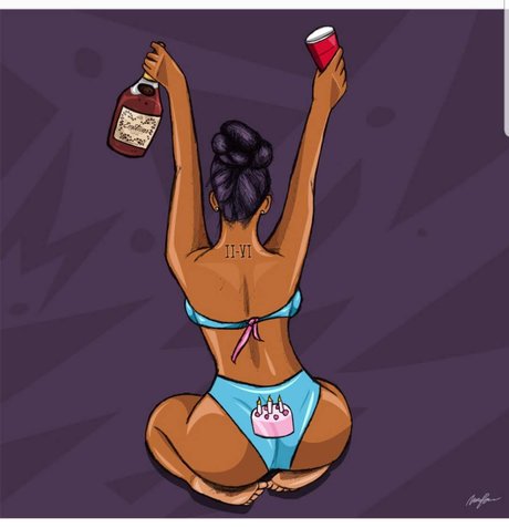 Chocolate Keysh naked pornstar pic