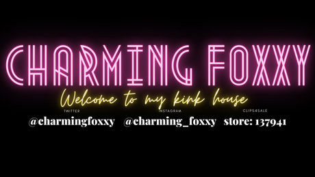 Charming Foxxy pornstar exclusive pic