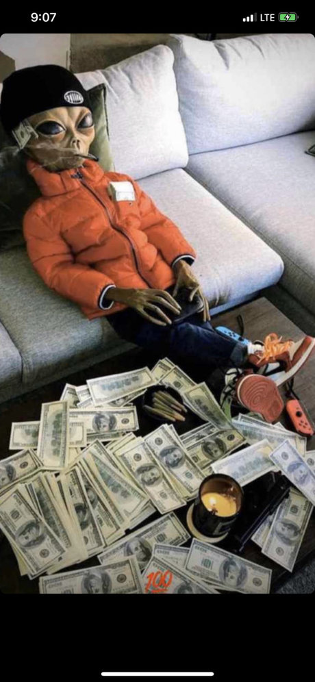 Alien Brain_ star pretty photo