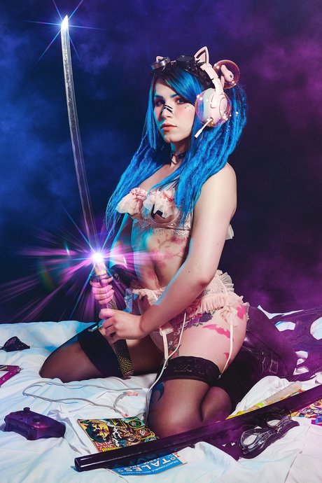 Purple Succubus star adult pic