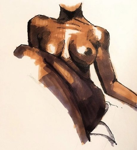 cocoa butta baby_ nude model archive