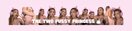 TWO PUSSY PRINCESS_ high quality star photos
