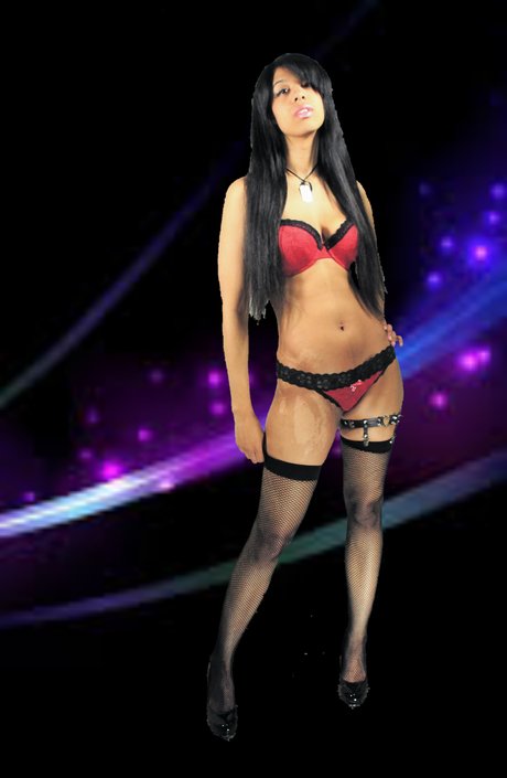 Kandi Peach model art photo