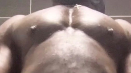 Black Mature Muscle star exclusive photo