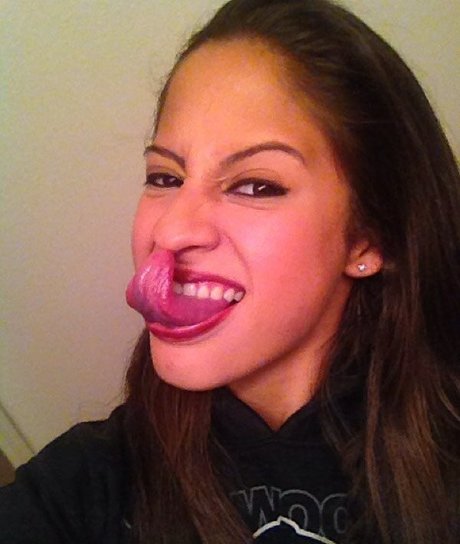 Long Tongue Fetish porn star photo