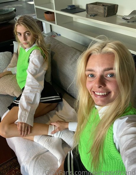 blonde stepsisters 18yo sex model image