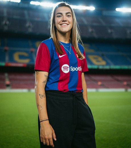 Female Football star nude img