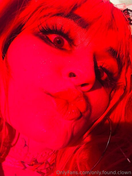 Only Found Clown art pornstar image