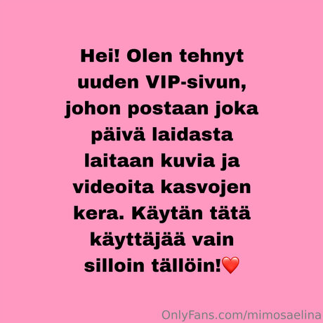 Mimosaelina naked actress photo