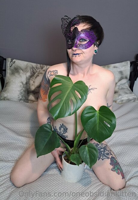 Oneobsidiankitten nudes model image