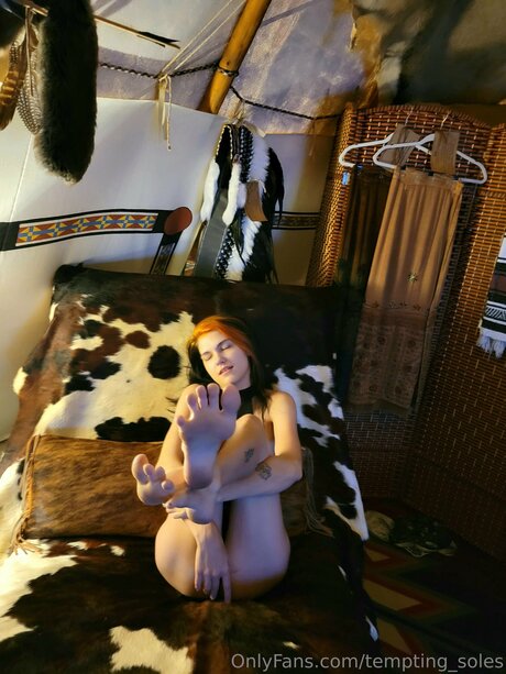 Tempting Soles adult model pic