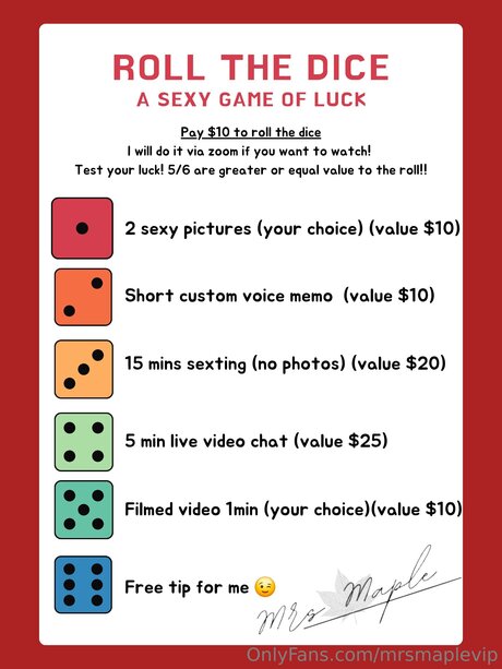 Mrsmaplevip sexy star photos