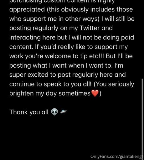 Giantaliengf sexy model pic