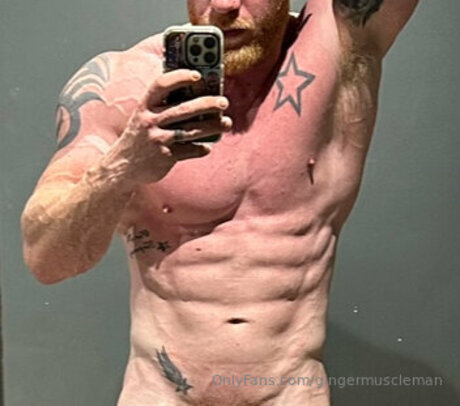 Gingermuscleman erotic star photo