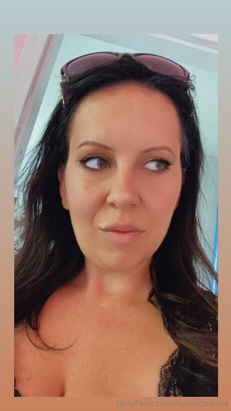 Nylongoddes pretty pornstar picture