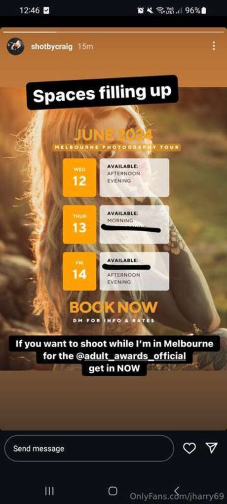 Harrystorm exclusive actress images