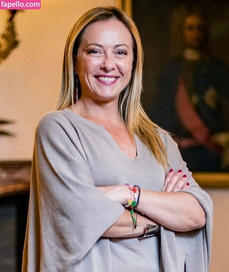 Giorgia Meloni exclusive star images
