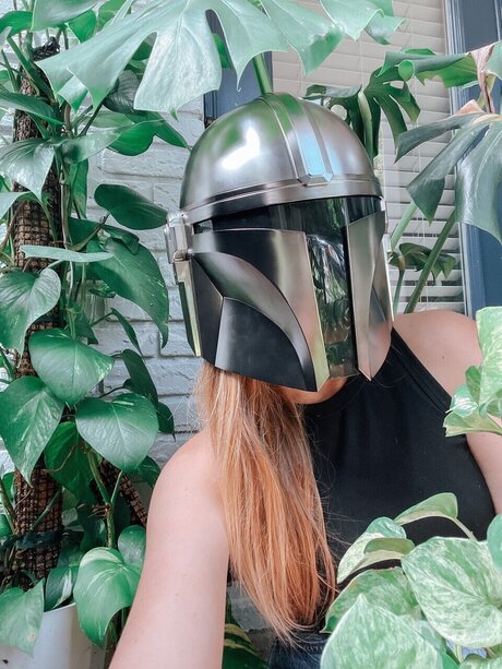 Lady in Beskar pornstar nude image