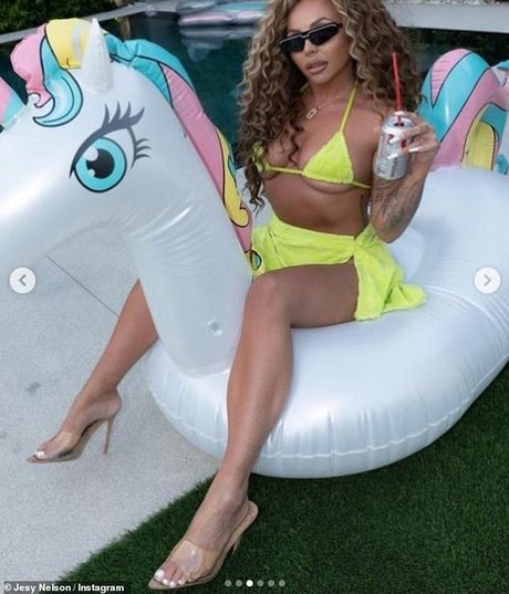 Jesy Nelson model art photos