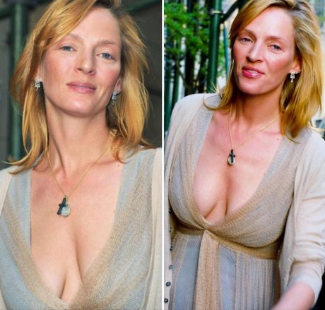 Uma Thurman star art archive
