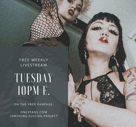 smoking suicide project sexy actress gallery