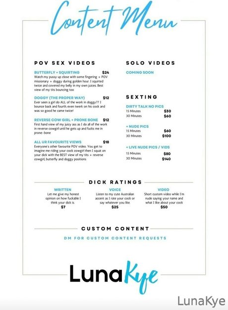 luna kye exclusive model pretty gallery