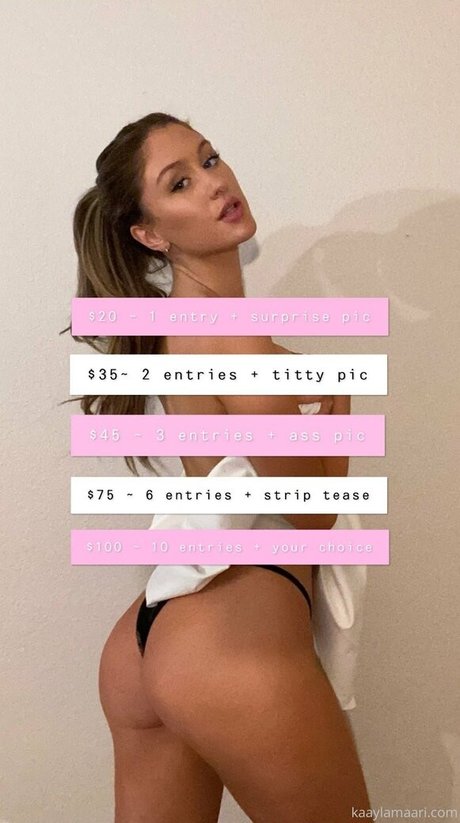 kaaylamaari model naked photos