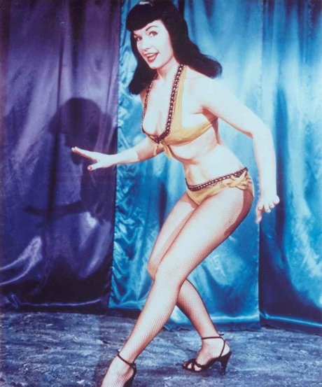 Bettie Page erotic pornstar image