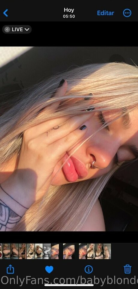 babyblondevip hot model archive