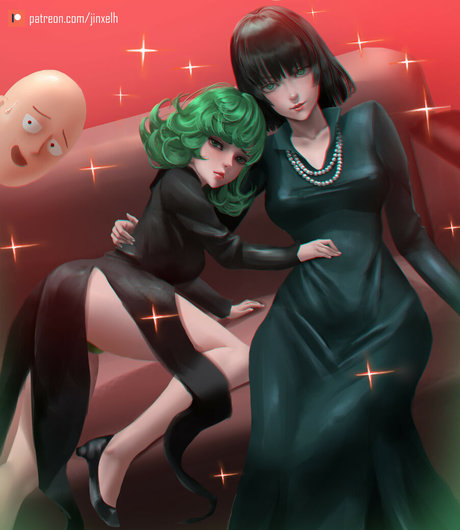 JXH33 Animation art pornstar pic