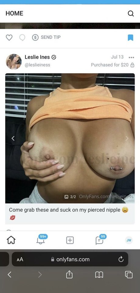 Leslie Ines star top archive