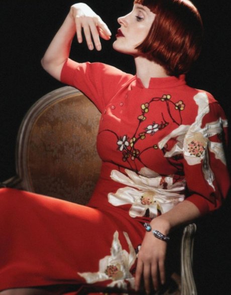 Jessica Chastain art pornstar picture