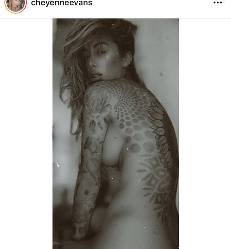 Cheyenne Evans naked star pictures